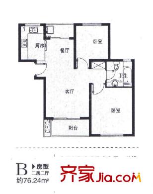 浦江世博家园五街坊 0室 户型图