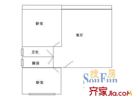 上海 南宜花苑 户型图