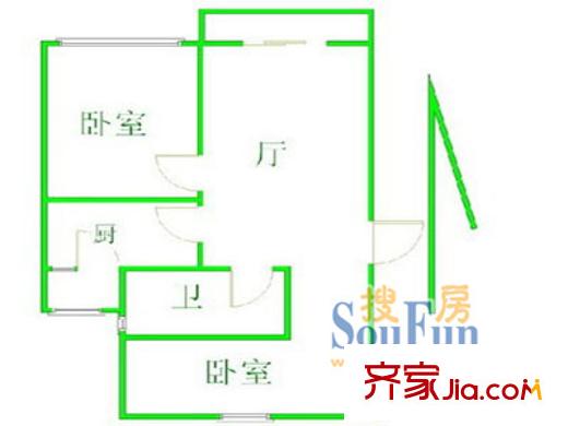 上海 浦发绿城 户型图
