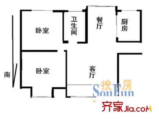 上海 浦发绿城 户型图