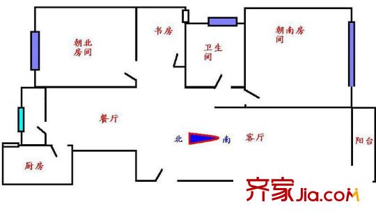 上海 虹华苑 户型图