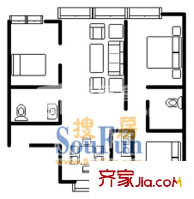 上海 南洋绿都 户型图