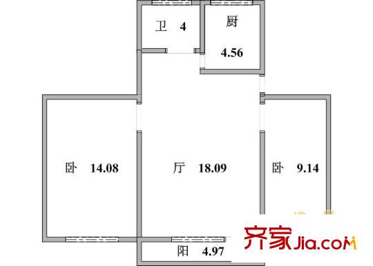 上海 春申五村 户型图