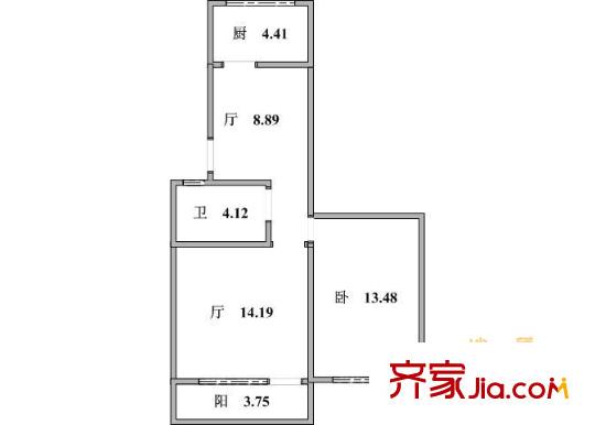 上海 春申五村 户型图