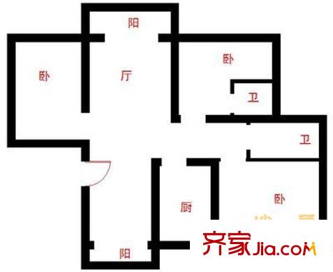 上海 兴泉小区 户型图