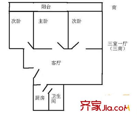 上海 星河景苑 户型图