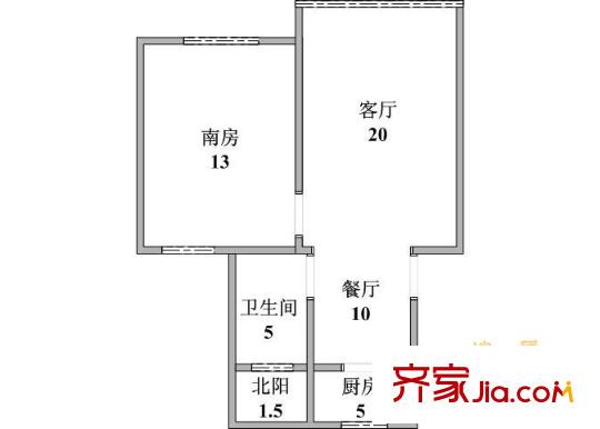 上海 繁盛苑 户型图