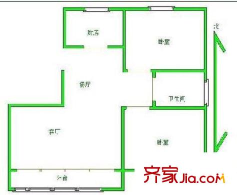 锦绣一方户型图