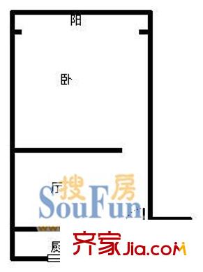 上海 潍坊二村 户型图