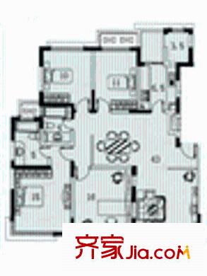 上海 莱茵半岛 户型图