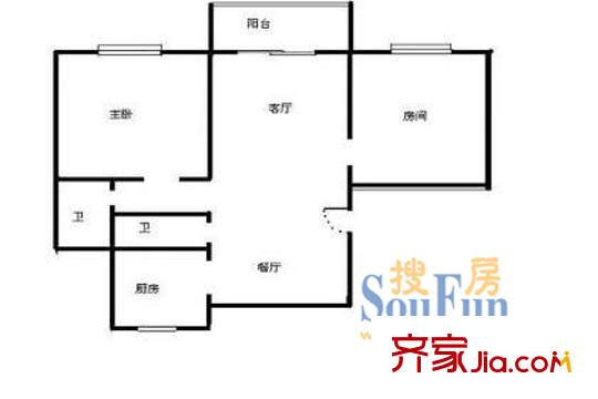 上海 莱茵半岛 户型图