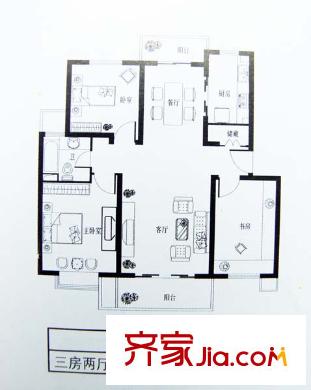 上海 蓝色港湾 户型图