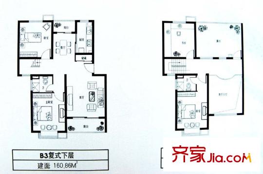 上海 蓝色港湾 户型图