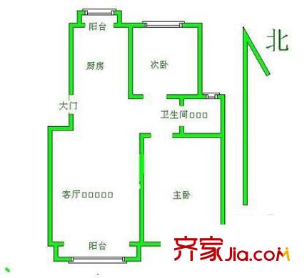 上海 申雅苑 户型图