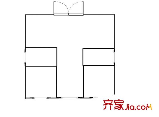 丹桂佳苑戶型圖戶型圖 2室2廳1衛(wèi)1廚
