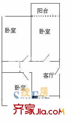 玉蘭香苑 戶型圖