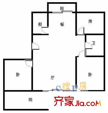 玉蘭香苑 戶型圖