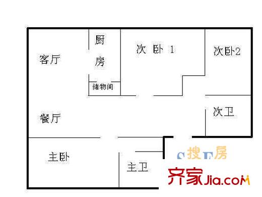 上海 水景豪園 戶型圖