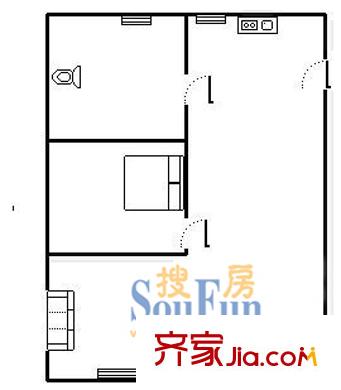 岳阳路77弄小区户型图上海 岳阳路77弄 户型图 1室1厅1卫1厨