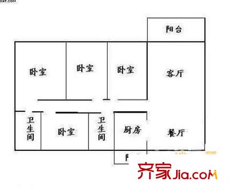上海 玉蘭苑 戶型圖