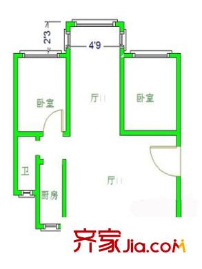 上海 錦繡匯麗苑 戶型圖