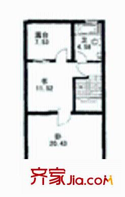 銀泰花園戶型圖4室4廳4衛(wèi)1廚