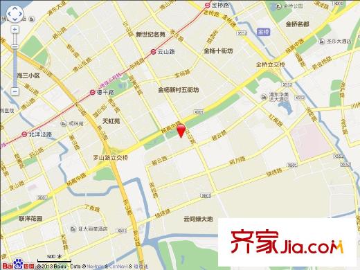 銀泰花園交通圖