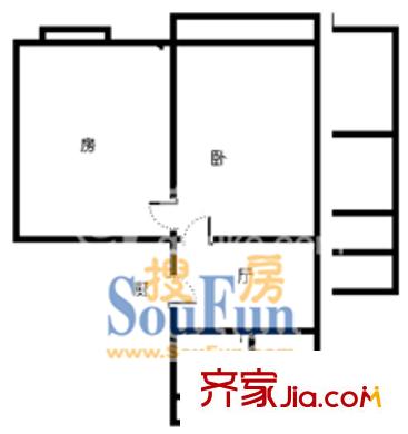 上海 桂莘小区 户型图