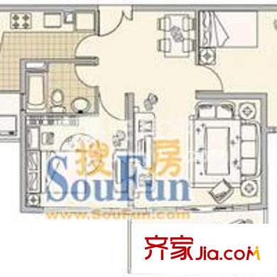 聯(lián)洋花園 戶型圖
