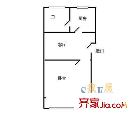 上海 羅山六村 戶型圖