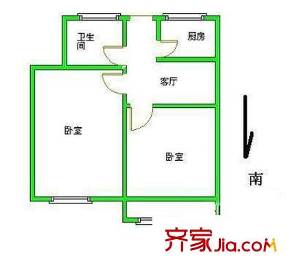 羅山六村房型圖