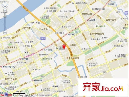 崮山小區(qū)交通圖