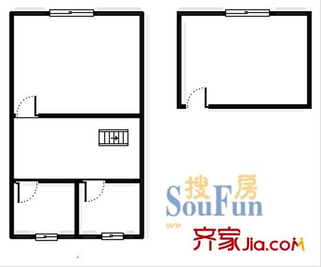 上海 健安坊 户型图