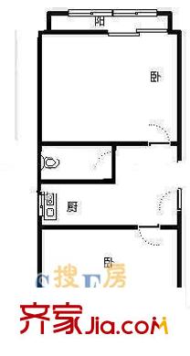 上海 健安坊 户型图