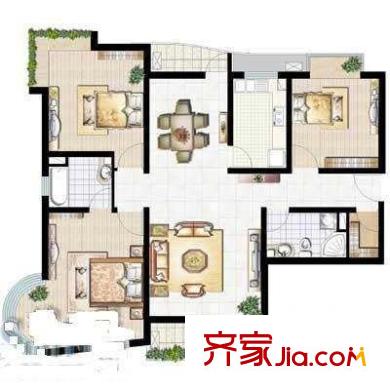 上海 東方晶華園 戶型圖
