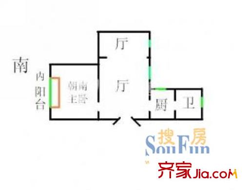 上海 金橋灣清水苑 戶型圖