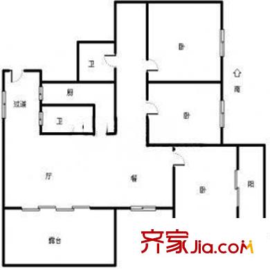 上海 金橋?yàn)城逅?戶型圖
