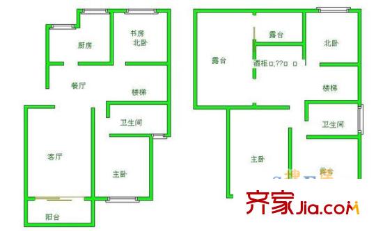 上海 華高苑 戶型圖