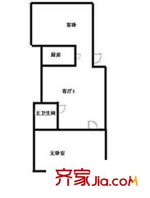 上海 航华三村三街坊 户型图