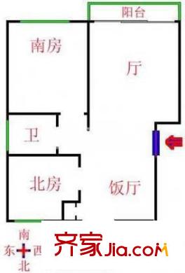 上海 吴兴公寓 户型图