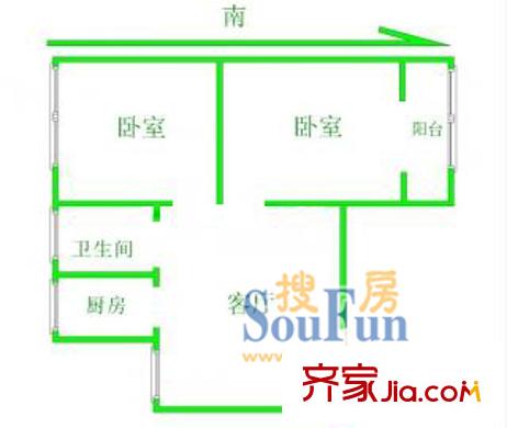上海 恒大星級(jí)公寓 戶型圖