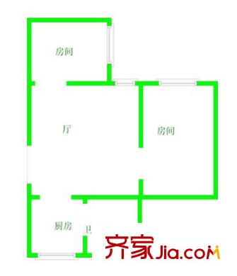 上海 金橋酒店公寓 戶型圖