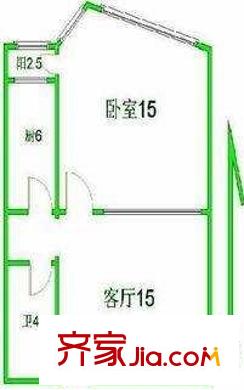 上海 金橋酒店公寓 戶型圖