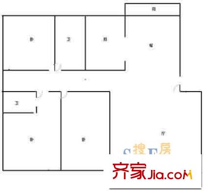 上海 华苑大厦 户型图