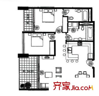 上海 悉尼陽(yáng)光 戶型圖