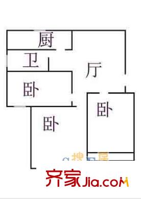 上海 川沙公寓 戶型圖