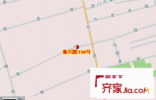 川沙公寓交通圖