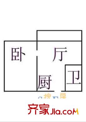 上海 川沙公寓 戶型圖