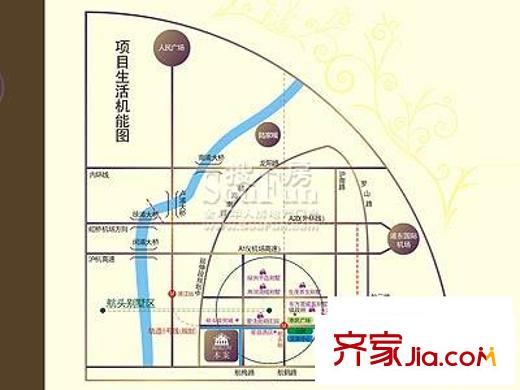 宜居尚城交通圖