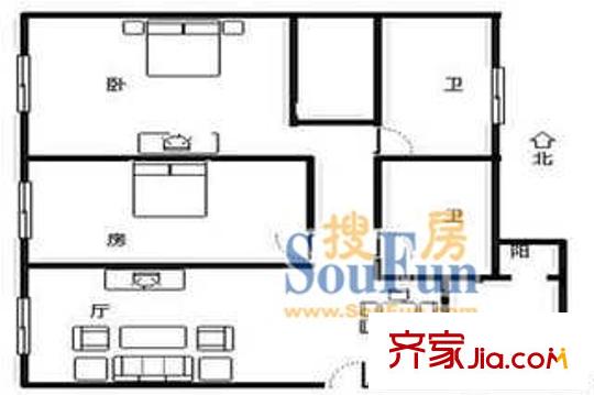 上海 嘉丽苑 户型图